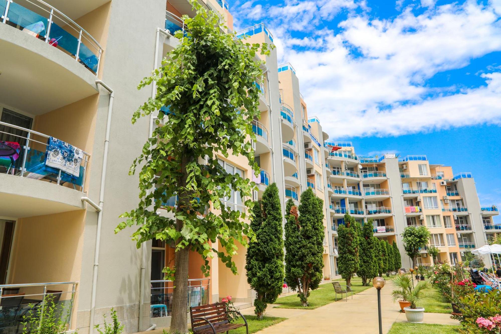 Luxury First Line Apartment With Pool By The Sea Nesebar Exteriör bild
