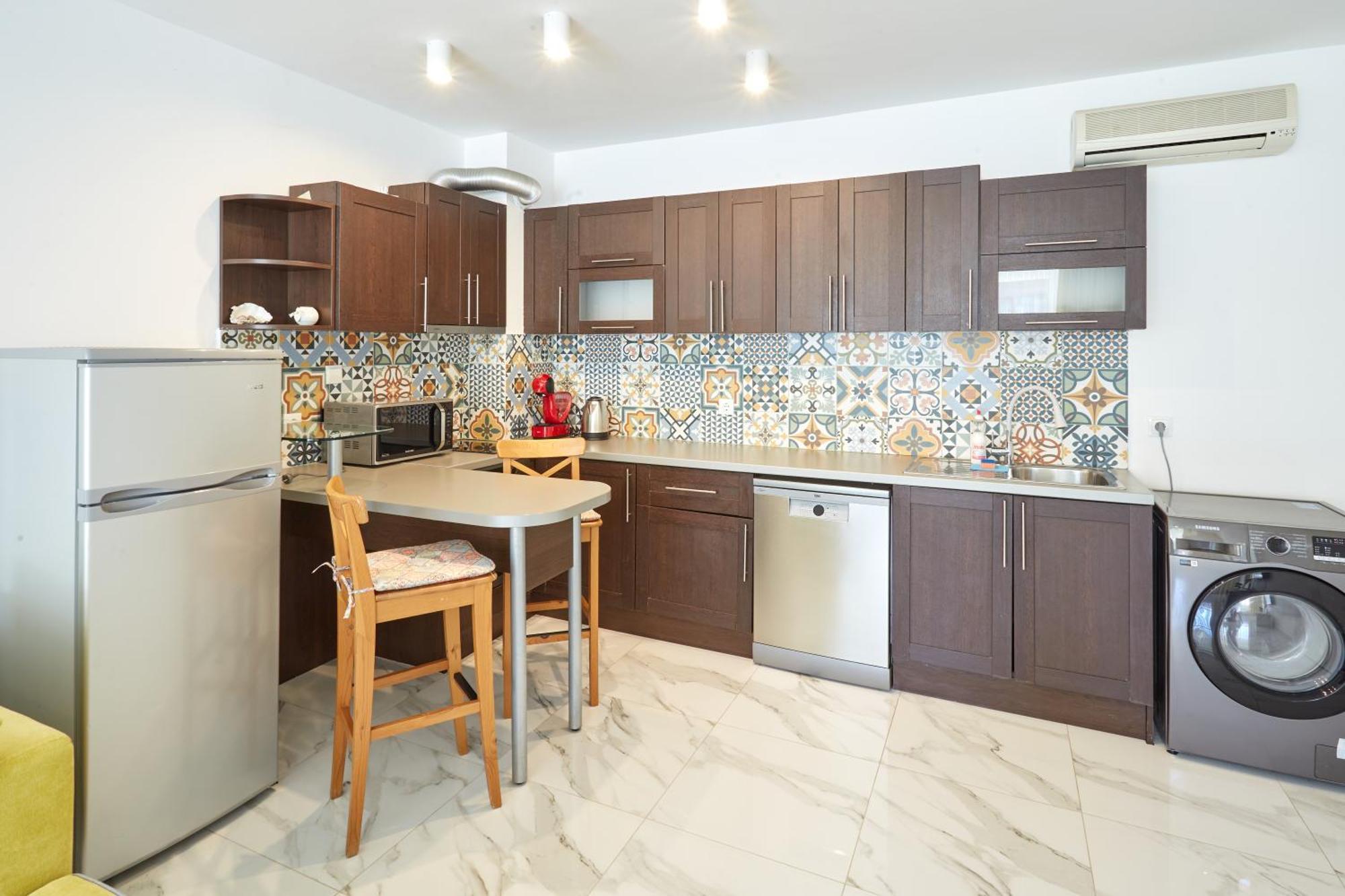Luxury First Line Apartment With Pool By The Sea Nesebar Exteriör bild