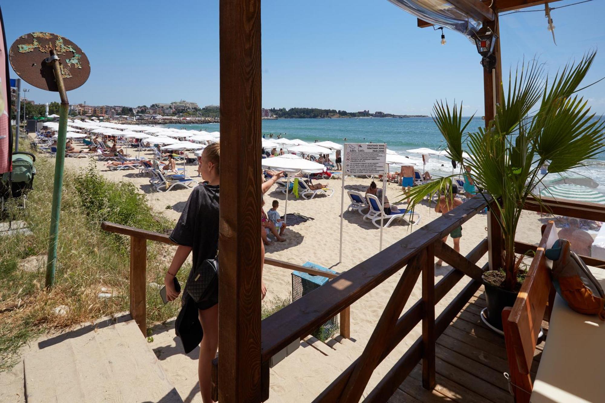 Luxury First Line Apartment With Pool By The Sea Nesebar Exteriör bild